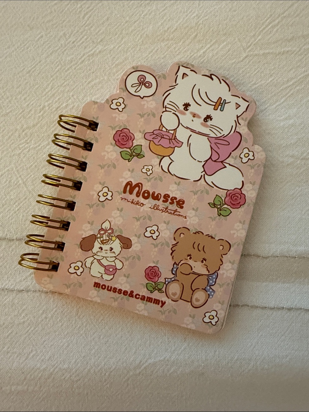 Mousse Mikko Spiral Mini Notebook